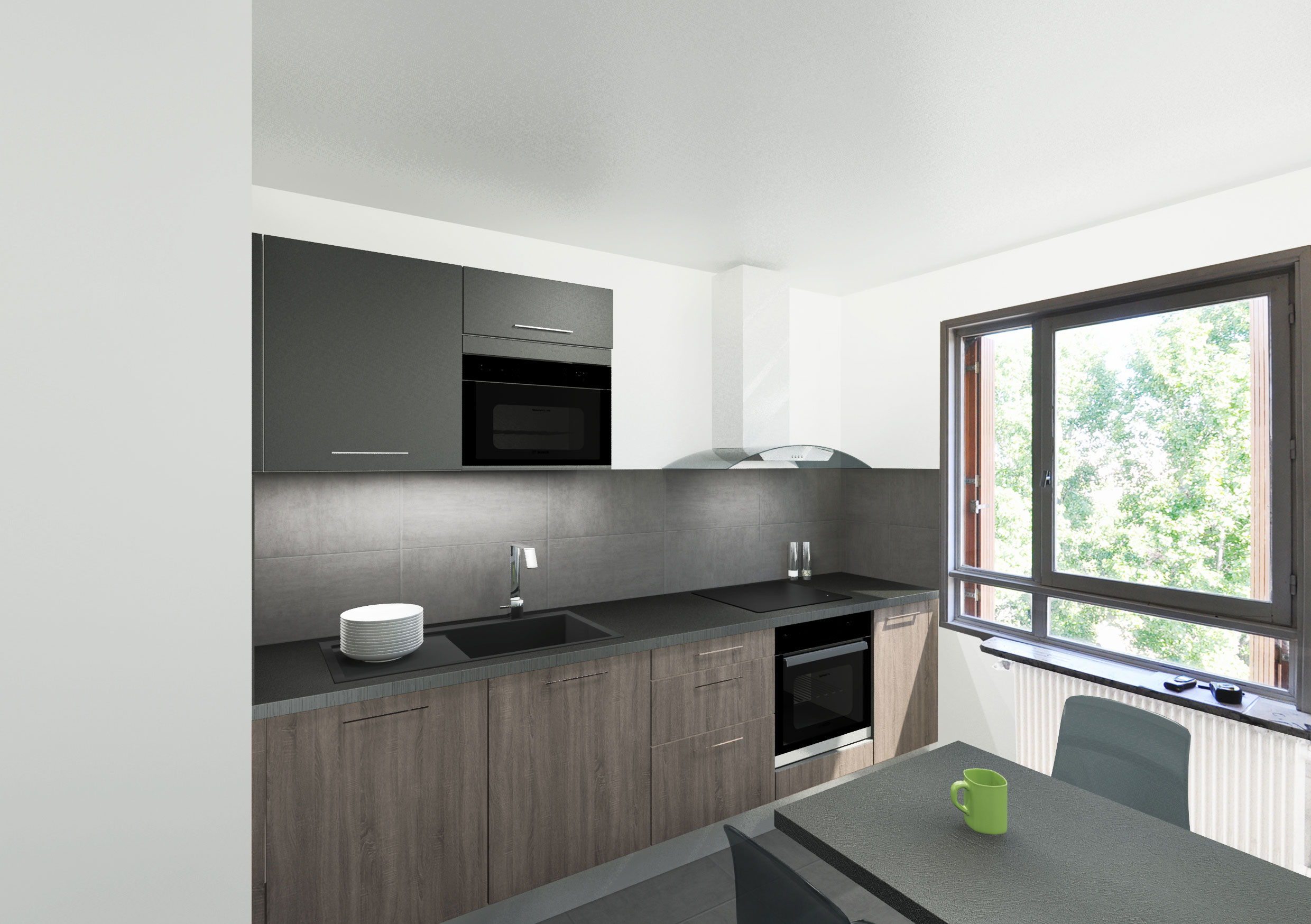 Visuel 3D- Projet cuisine -  DAREA WOOD-07