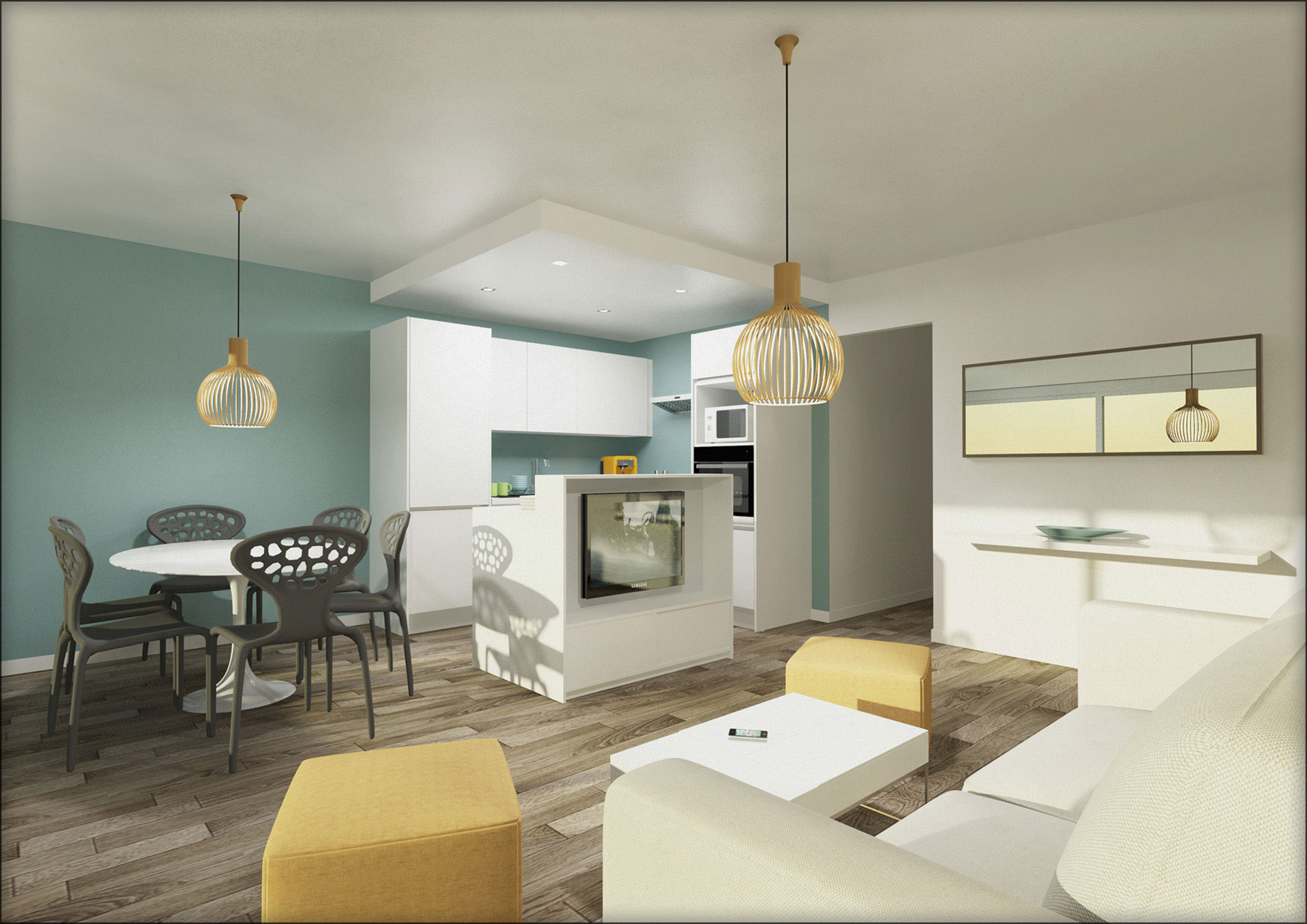 Visuel 3D- Projet cuisine -  DAREA WOOD-08